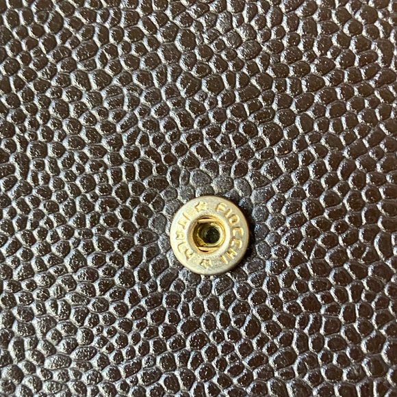 Chanel brown caviar cigarette case, authentic - Picture 10 of 10